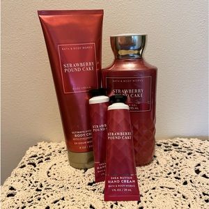 B & BW Strawberry Poundcake